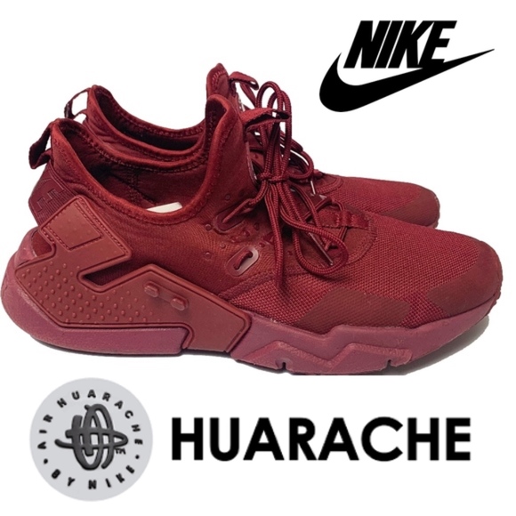 maroon huaraches mens